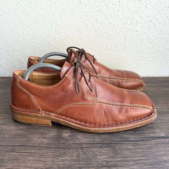 PIKOLINOS Other - Pikolinos Oxford Lace Up Dress Shoes Brown‎ Leather Mens Size 8.5 / 42 Lace Up
